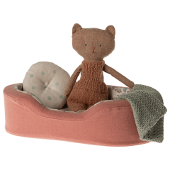 Maileg Cosy kurv, lille - Koral - 