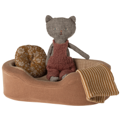 Maileg Cosy kurv, lille - Brun - 