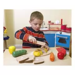 Legemad til udskæring i træ fra Melissa & Doug - 3-4 år
