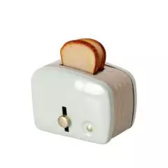 Maileg Miniature Brødrister og brød - Mint - Højdemålere
