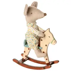 Maileg Gyngehest til Mus - Plettet - Badelegetøj