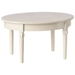Maileg Vintage spisebord, Mus - Råhvid - 