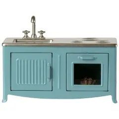 Maileg Køkken til mus, Blå - Bamser og bløde venner