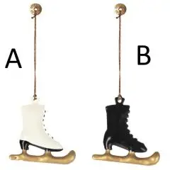 Maileg Ornament i metal, Skøjte - 2 varianter - 