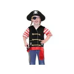 Melissa & Doug - Pirat udklædning, 3-6 år - Melissa & Doug
