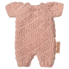 Maileg Strikket dragt, Micro - Rosa - Maileg my & micro