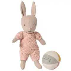 Maileg Kanin sæt, Micro - Sand - Rosa - Maileg my & micro