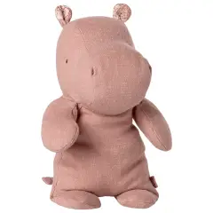 Maileg Safari friends, Flodhest, Lille - Rosa - Maileg mus