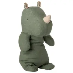 Maileg Safari friends, Næsehorn, Medium - Salviegrøn - Dåbsgaver