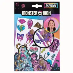 Monster High Tatoveringer, assorteret - Gaver til børnefødselsdage