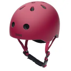 Trybike Cykelhjelm XS i retrolook, vintagerød - Udendørs Legetøj