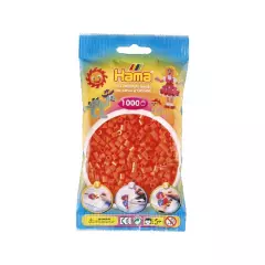 HAMA Midi Perler 1.000 stk. Orange, 207-04 - Madkasser & Drikkedunke