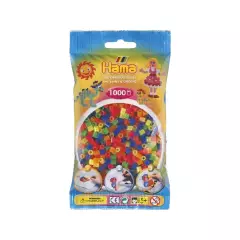 HAMA Midi Perler 1.000 stk. Neon Mix, 207-51 - Puder og Tæpper