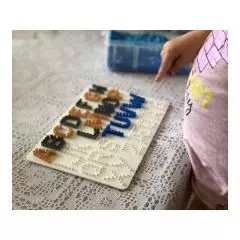 HAMA Perleplade Bogstaver, 272 - Perler og perleplader