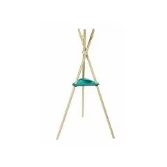 Plantoys knagerække og tipi 2-i1 - Udsalg