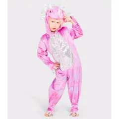 Den Goda Fen Pink Disco Triceratops udklædning str. 104 (3-4 år) - Oball
