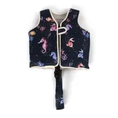 Filibabba Svømmevest, 1-2 år - Rainbow Reef - Softshell