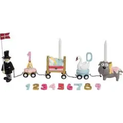 Fødselsdagstog Eventyr Pige fra Kids by Friis - Bygge og værktøj