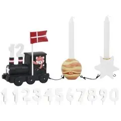 Fødselsdagstog m. planet og stjerne, Skytten - Kids by Friis - 