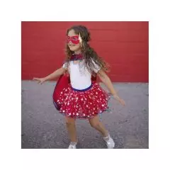 Great Pretenders Superhelte pige m. maske  4-6 år - Dåbsgaver