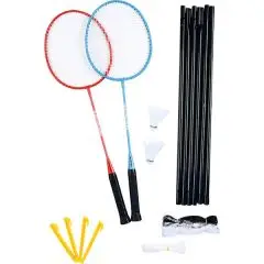 Sunflex Badmintonsæt m. net - 2 pers. - 