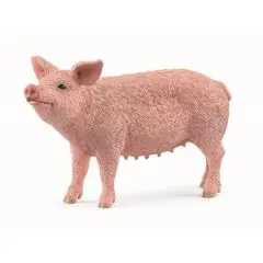 Schleich Farm World Gris - Puder til børneværelset